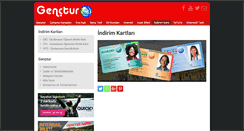 Desktop Screenshot of indirim.genctur.com.tr