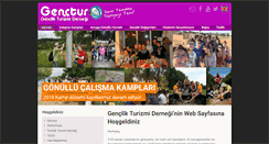 Desktop Screenshot of genctur.org
