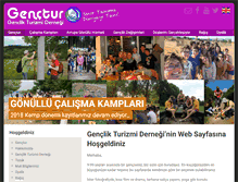 Tablet Screenshot of genctur.org